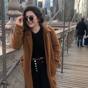 Wild Honey // Teddy Trench Coat